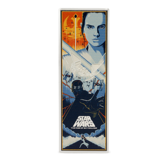 Star Wars - Skywalker Saga - The Rise of Skywalker Poster: 2 - 3oz Silver Coin
