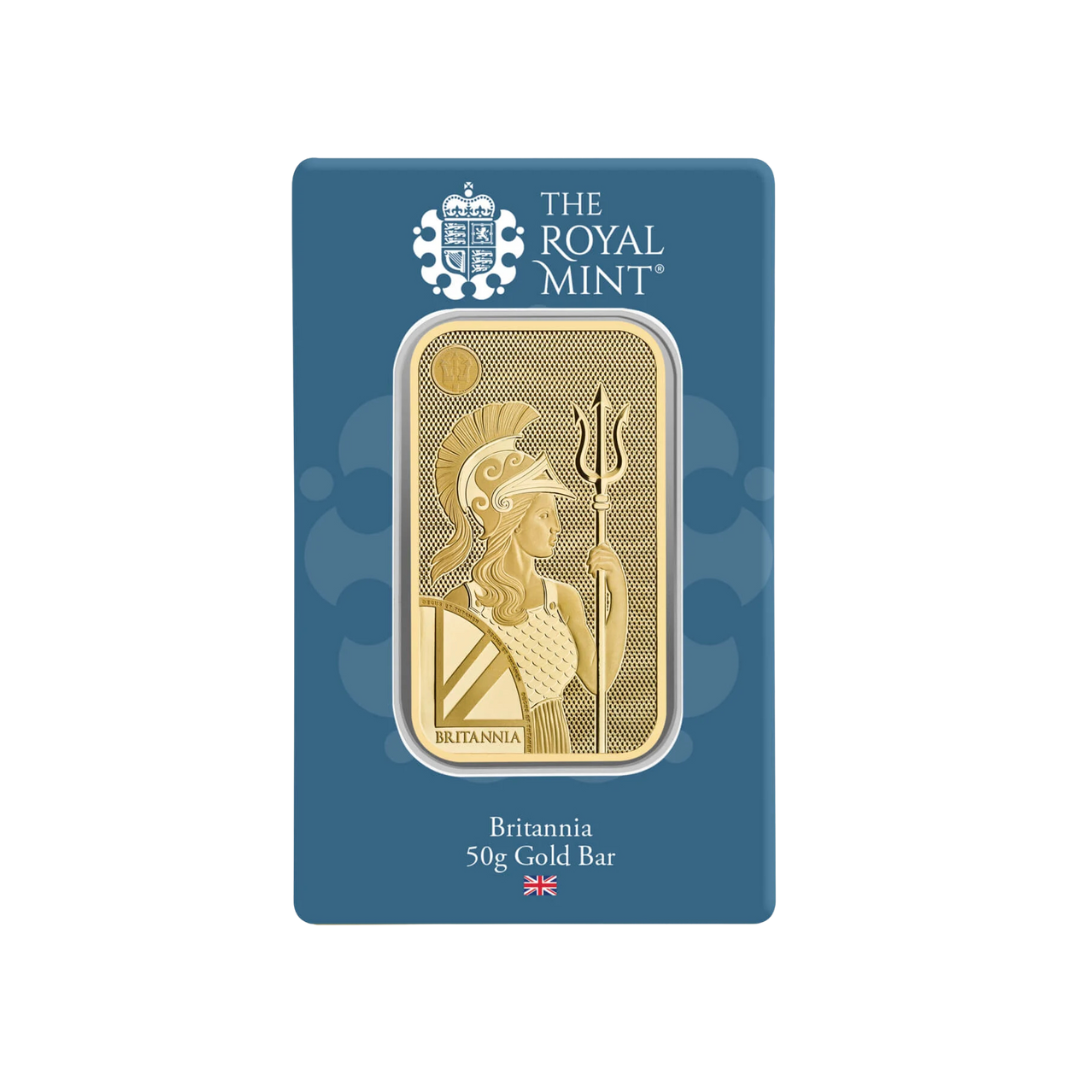 50g Britannia Gold Bar