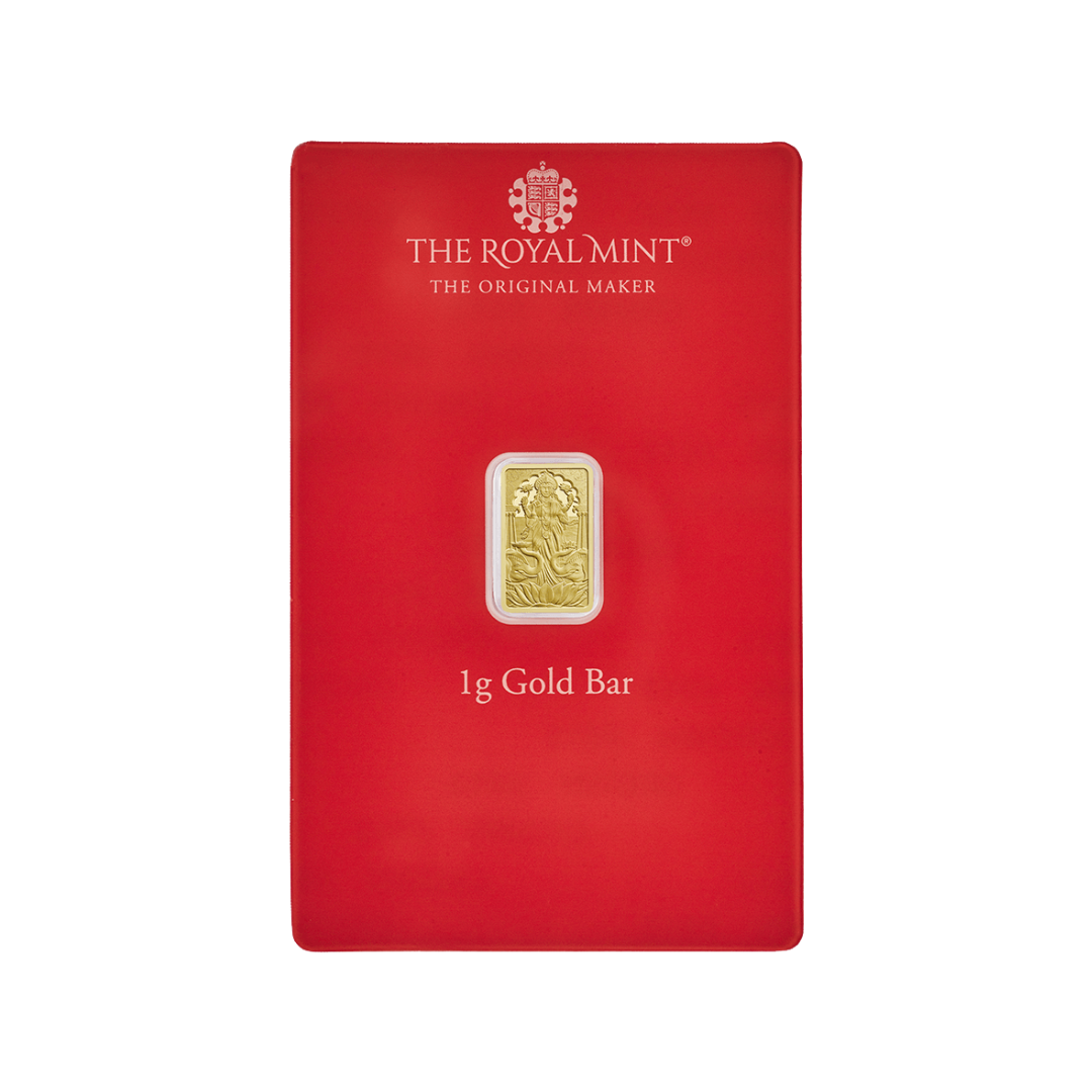 1g Lakshmi Gold Bar