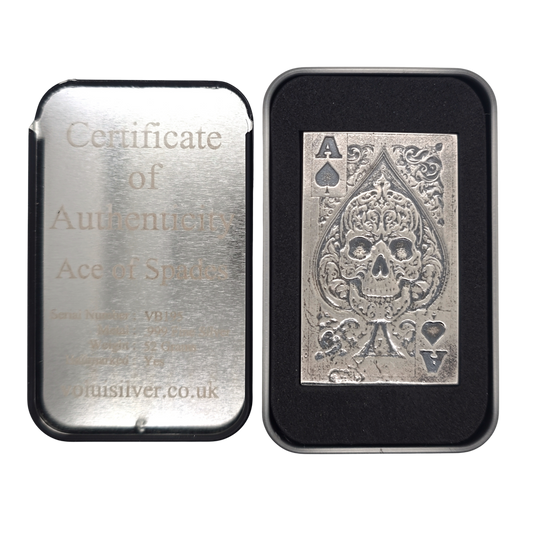 Volui Silver - Ace of Spades 52g Silver Bar
