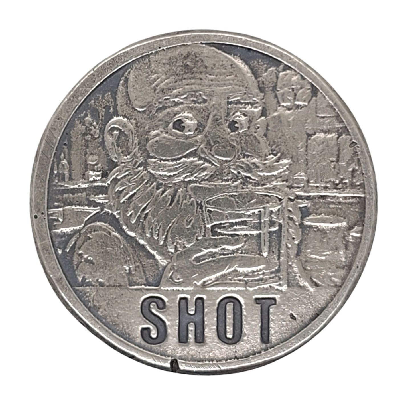 Volui Silver - Shot/Pint Version 3 31g Silver Flip Coin