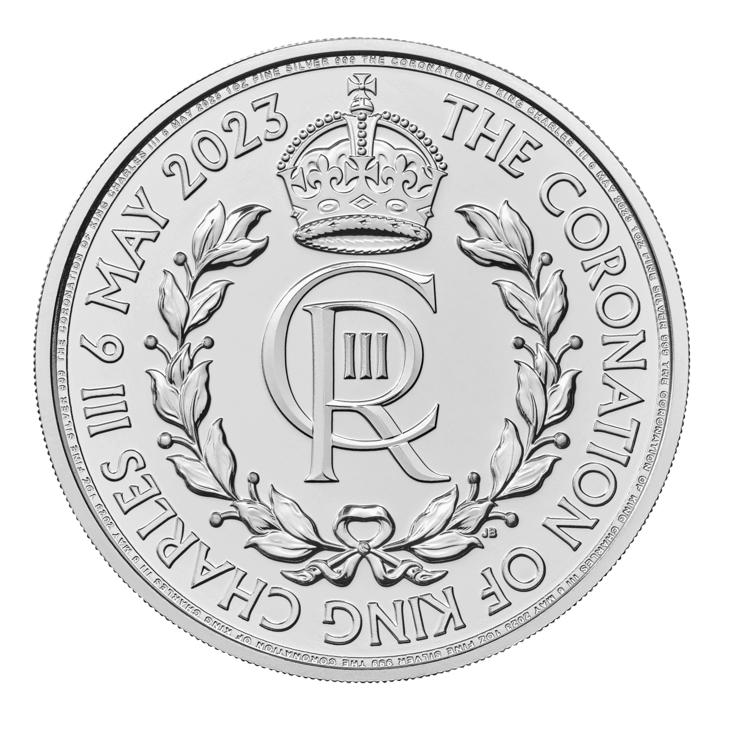 The Coronation of His Majesty King Charles III 2023 1oz Silver