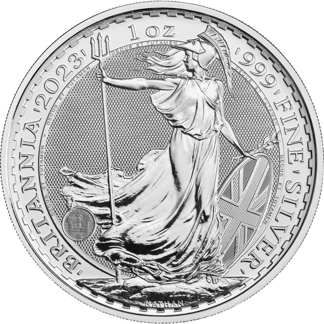 The Coronation Britannia 2023 1oz Silver Coin