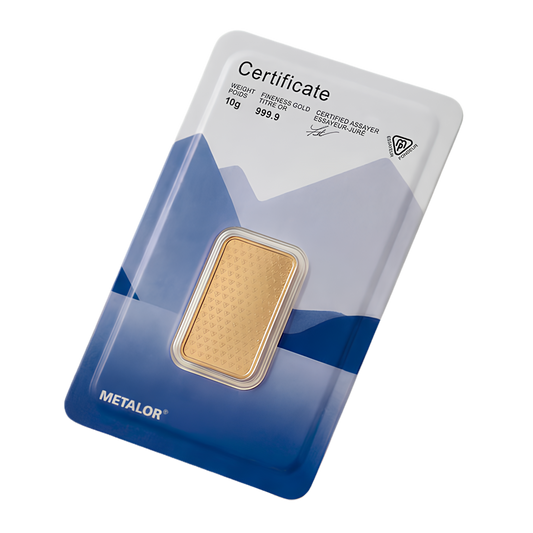 Metalor 10g Gold Bar