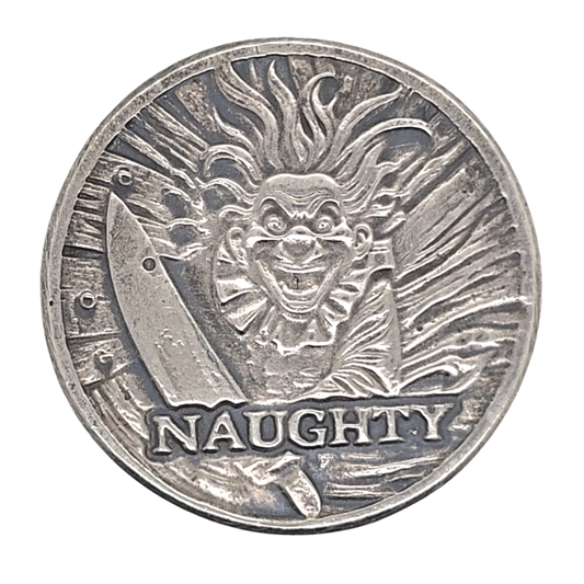 Volui Silver - Nice/Naughty 32g Silver Flip Coin
