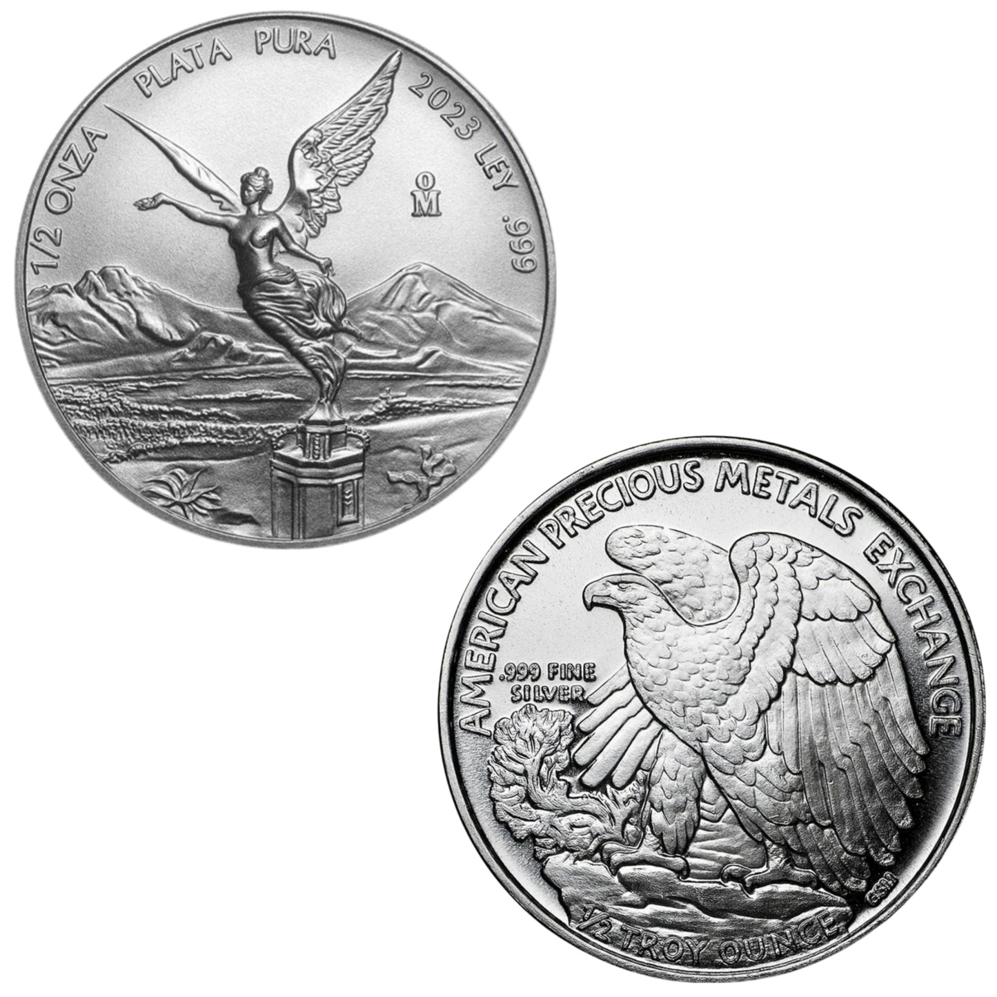 1/2oz Silver Coins (Best Value)