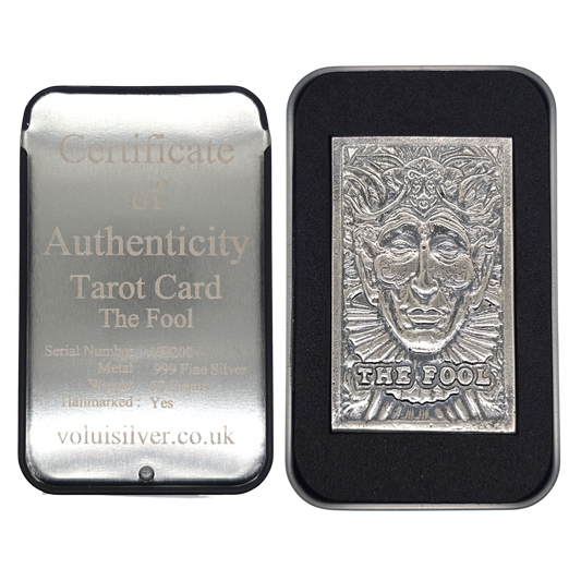 Volui Silver - Tarot Fool Card 52g Silver Bar