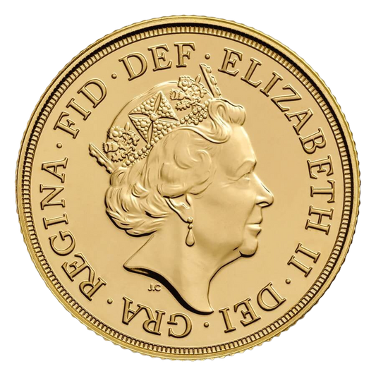 Gold Half Sovereign - Elizabeth II - Fifth Portrait - 2015-2023