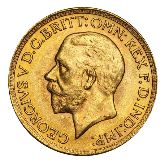 Gold Sovereign - George V - Small Head - 1929-1932