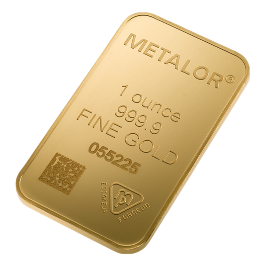 Metalor 1oz Gold Bar