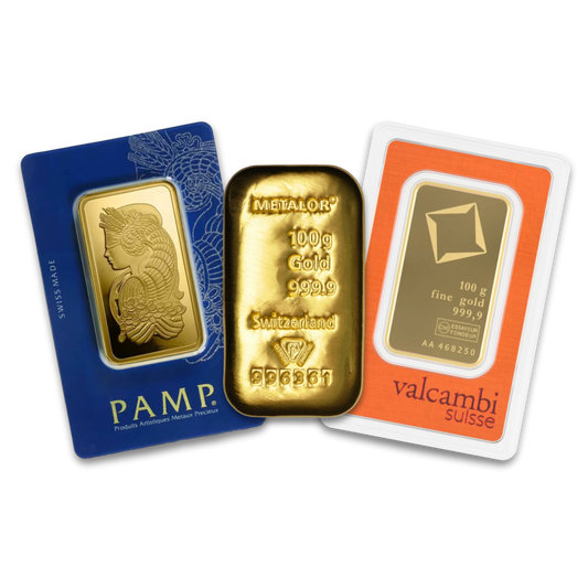 100g Gold Bar (Best Value)