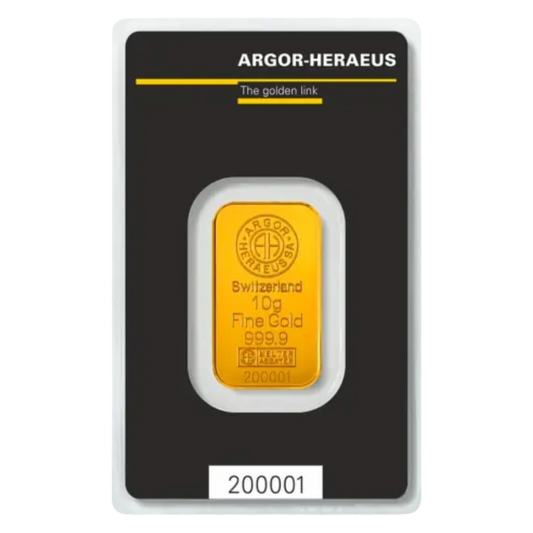 Argor-Heraeus 10g Gold Bar