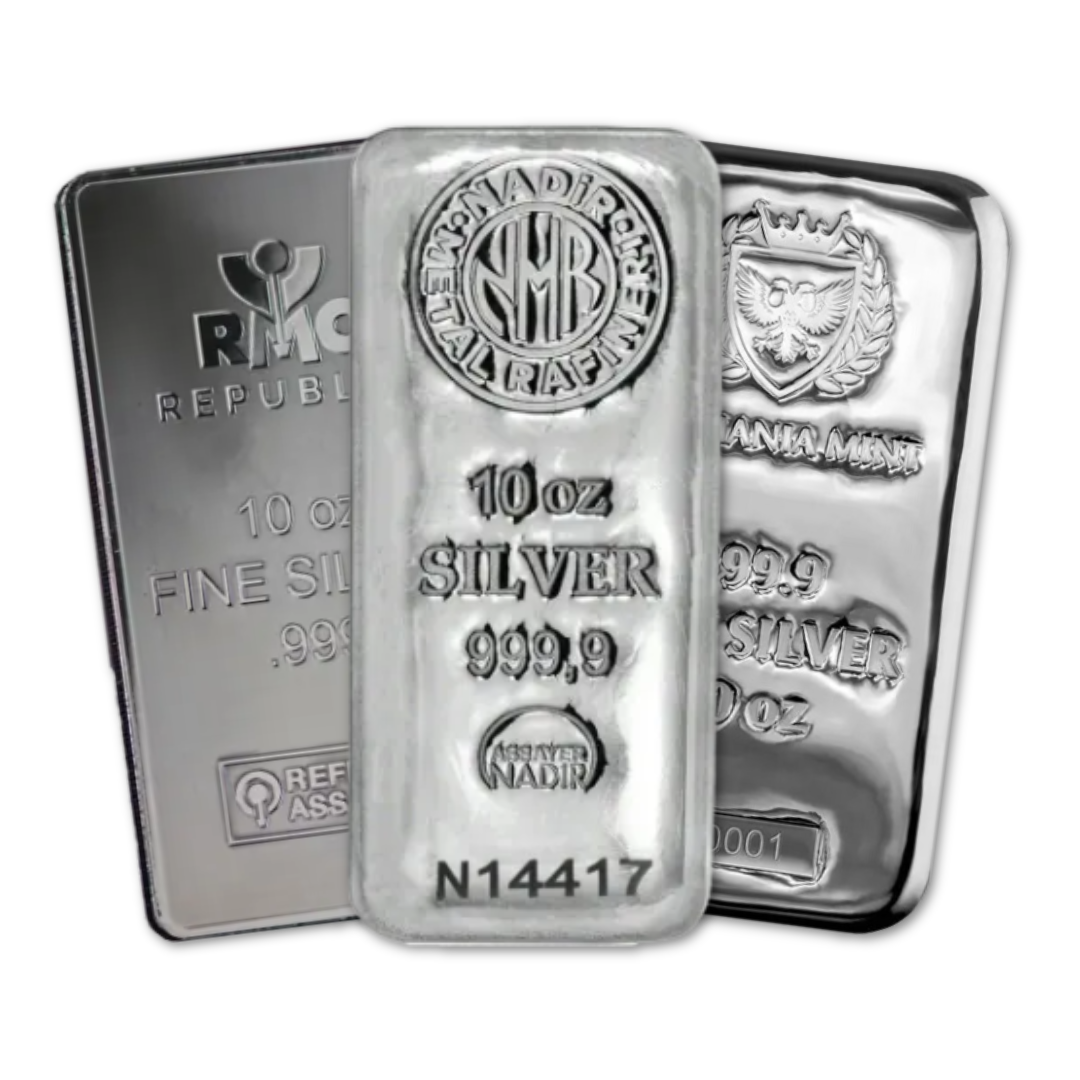 10oz Silver Bar (Best Value) - Vat Included