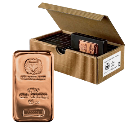 Germania Mint - 10oz Copper Bar