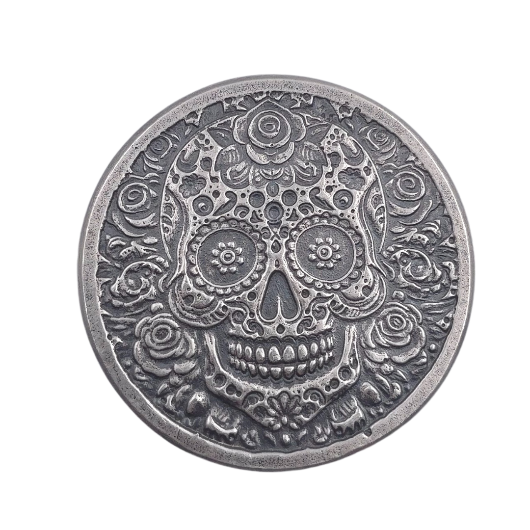 Volui Silver - Day of the Dead 52g Silver Round
