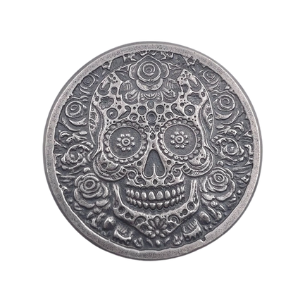 Volui Silver - Day of the Dead 52g Silver Round
