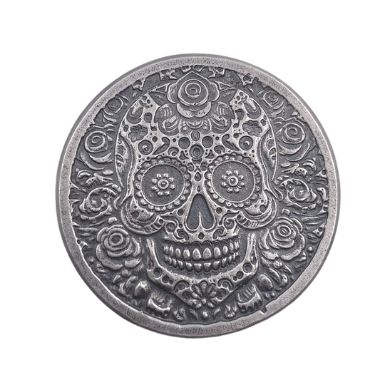 Volui Silver - Day of the Dead 52g Silver Round