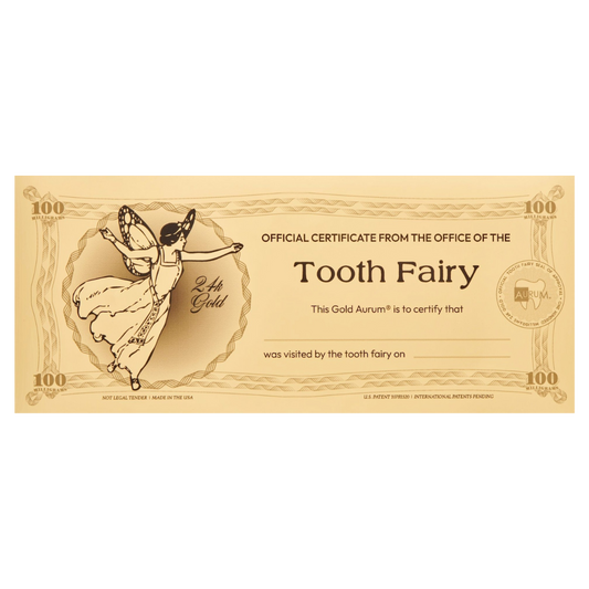 Tooth Fairy Aurum Gold Note