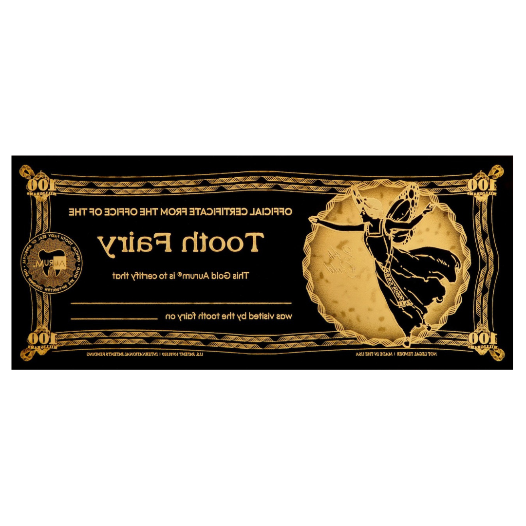 Tooth Fairy Aurum Gold Note