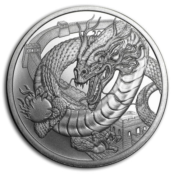 World Of Dragons "The Chinese" Silver 1oz Coin