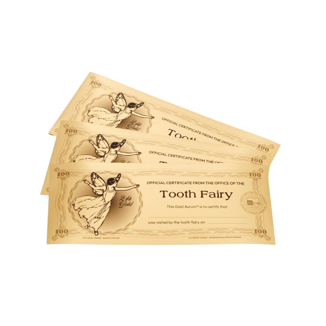 Tooth Fairy Aurum Gold Note