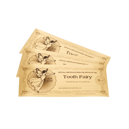 Tooth Fairy Aurum Gold Note