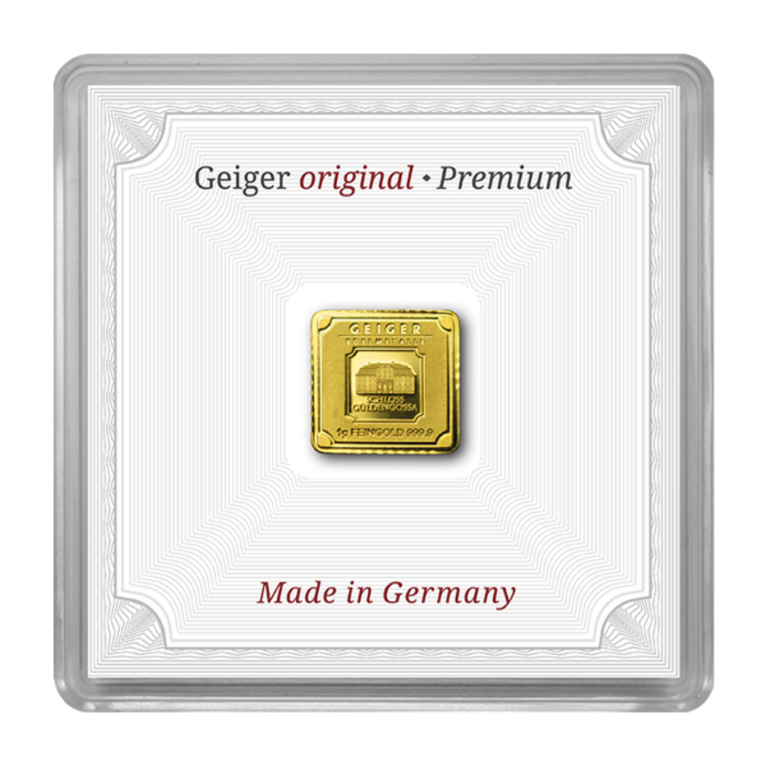 Geiger Edelmetalle 1g Gold Bar