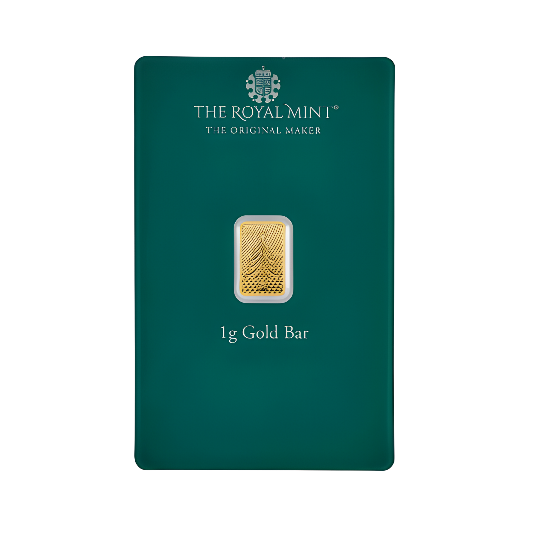 1g Christmas Gold Bar