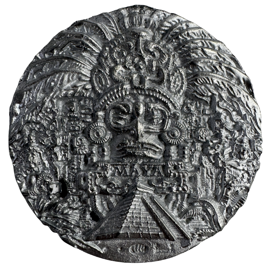 Mayan Zinc Medallion 2/6 - GSH