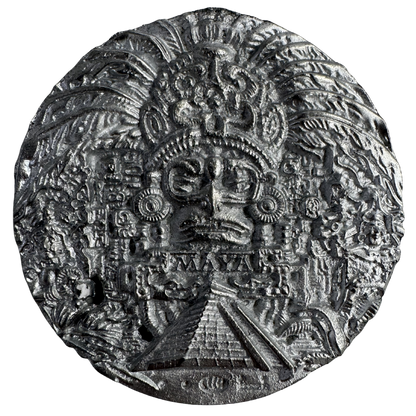 Mayan Zinc Medallion 2/6 - GSH