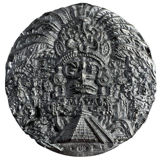 Mayan Zinc Medallion 2/6 - GSH