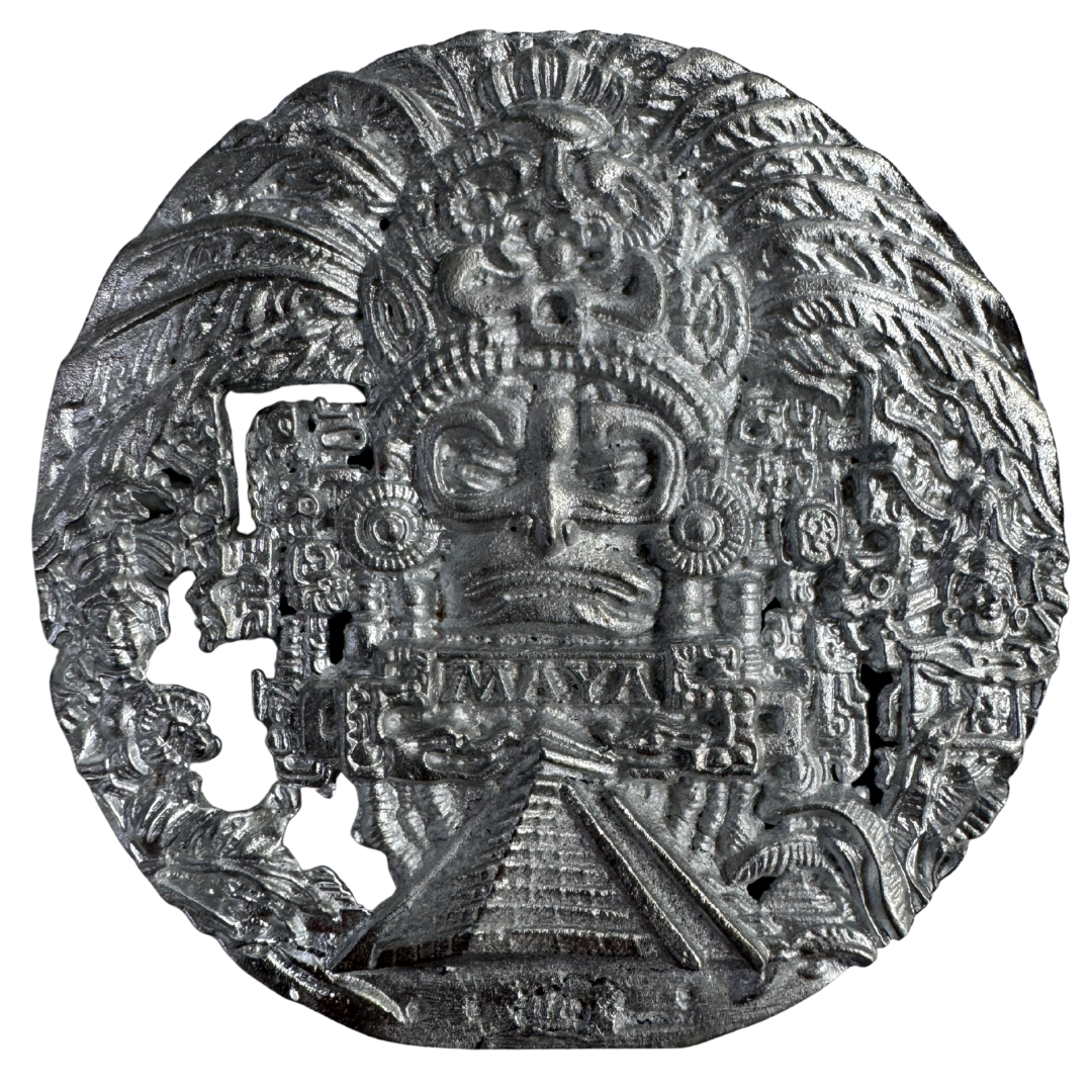 Mayan Zinc Medallion 6/6 - GSH