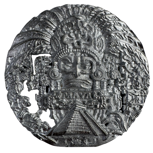 Mayan Zinc Medallion 6/6 - GSH