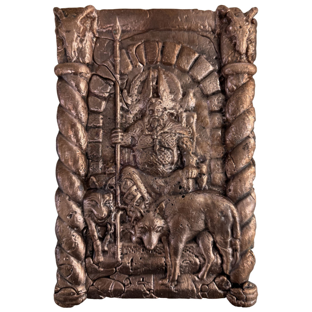 Odin Seated Copper Slab - GSH