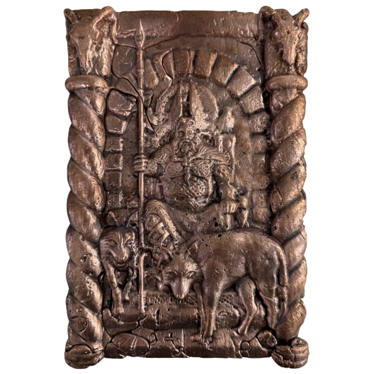 Odin Seated Copper Slab - GSH