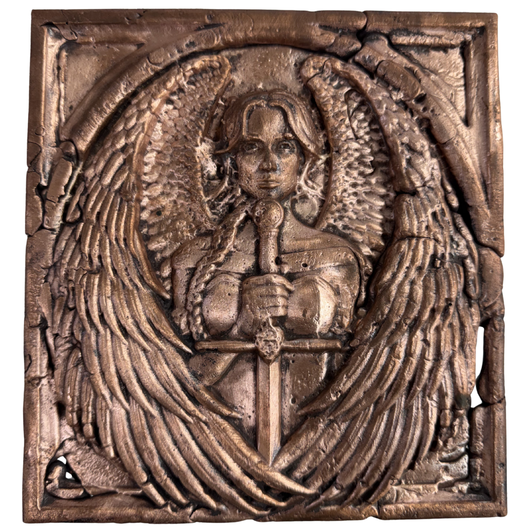 Winged Angel Copper Slab - GSH