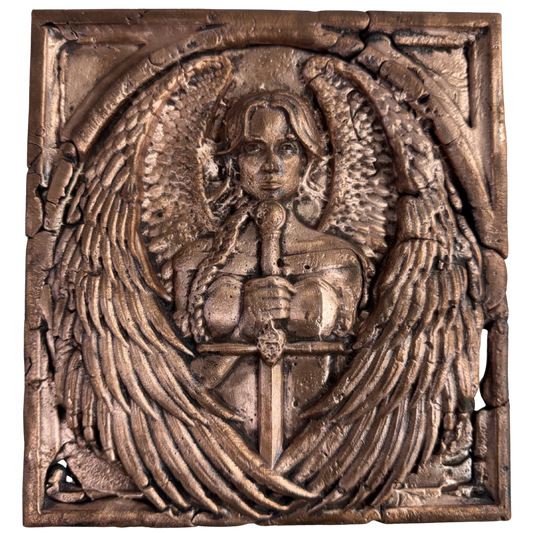 Winged Angel Copper Slab - GSH