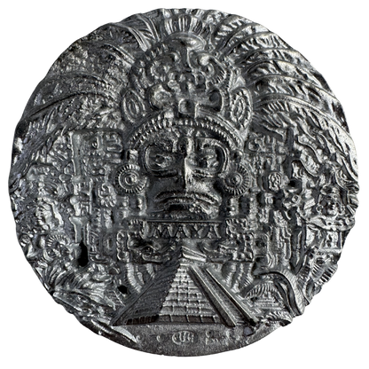 Mayan Zinc Medallion 3/6 - GSH