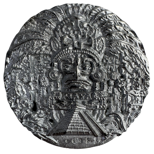 Mayan Zinc Medallion 3/6 - GSH