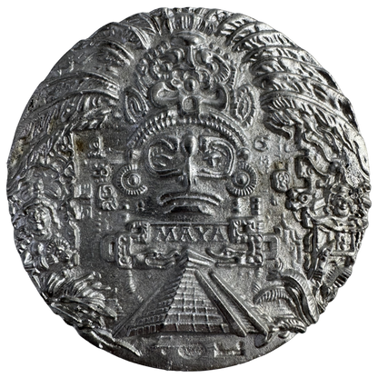 Mayan Zinc Medallion 5/6 - GSH