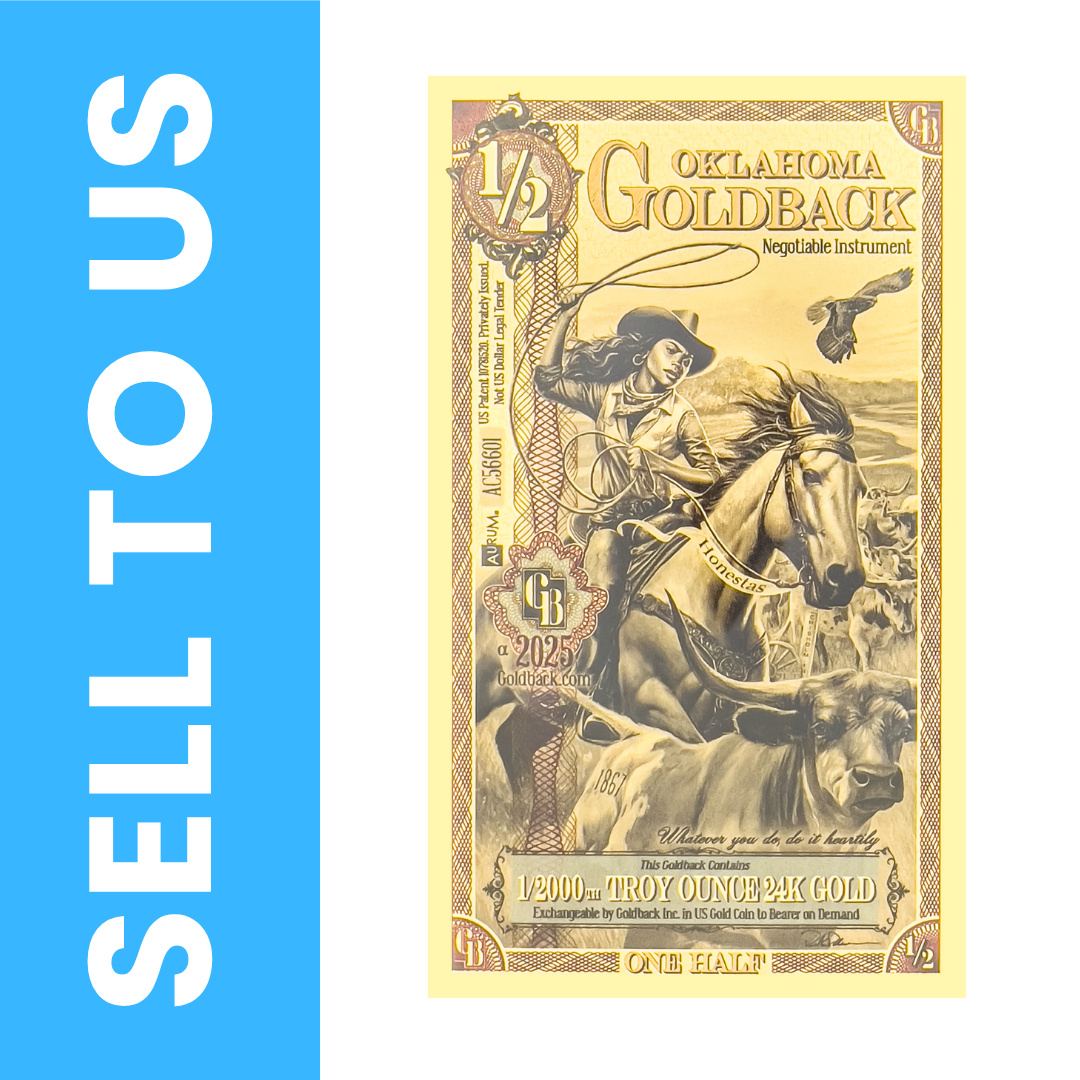 1/2 (Half) Goldback
