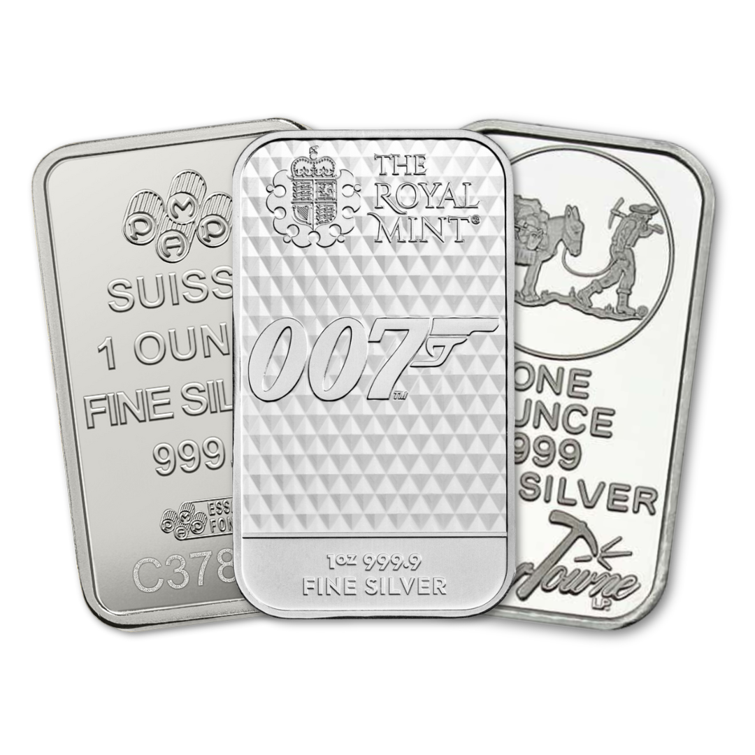 1oz Silver Bar (Best Value) - Vat Included