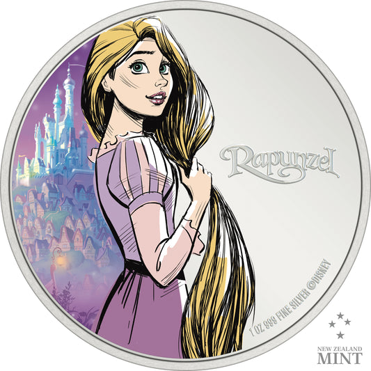 Disney - Disney Princess - Rapunzel 1oz Silver Coin