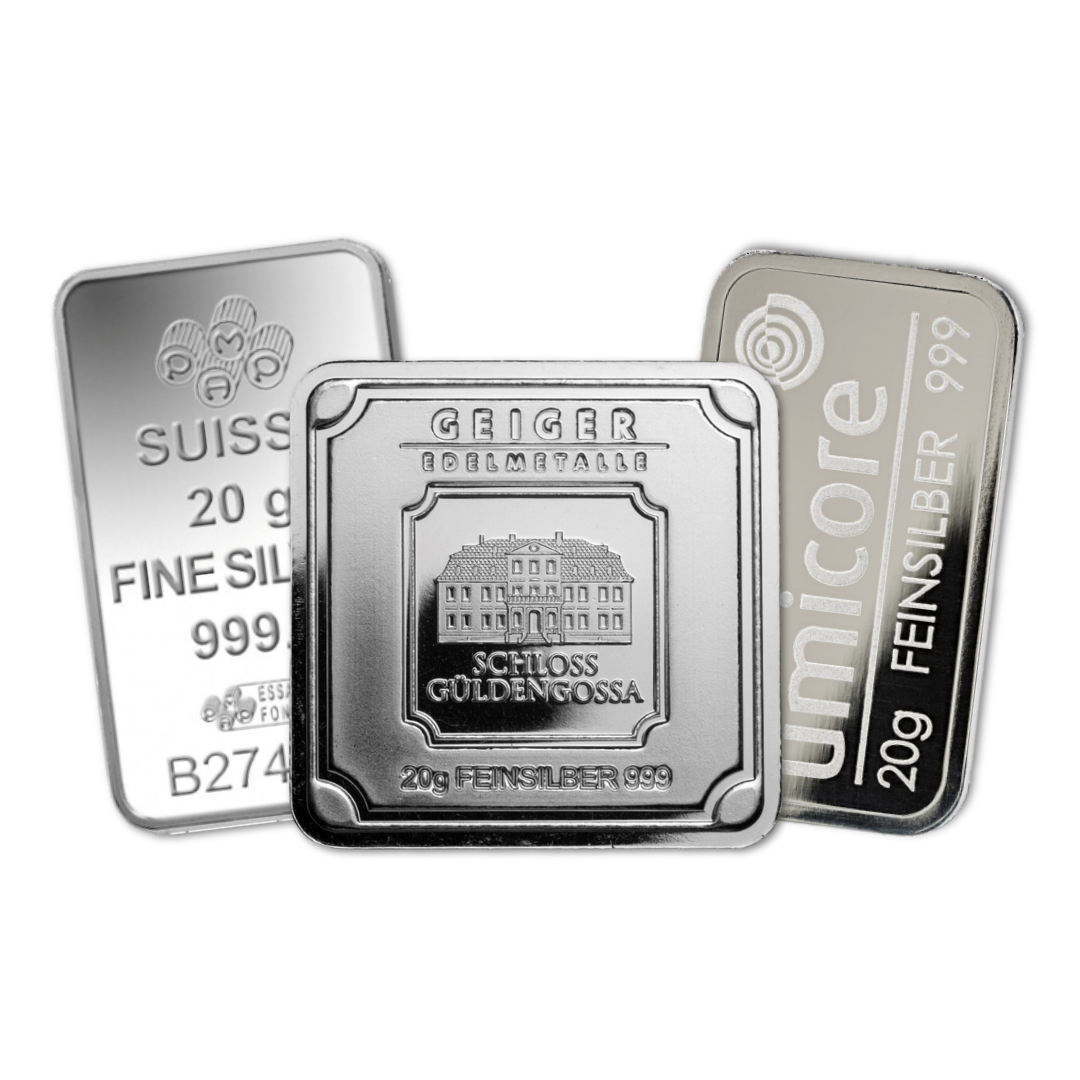 20g Silver Bar (Best Value) - Vat Included