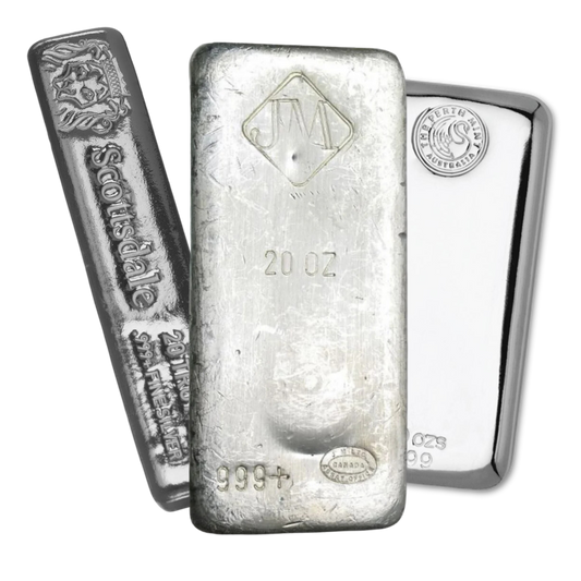 20oz Silver Bar (Best Value) - Vat Included