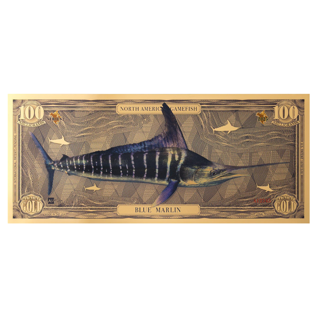 Blue Marlin Aurum Gold Note