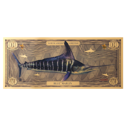 Blue Marlin Aurum Gold Note