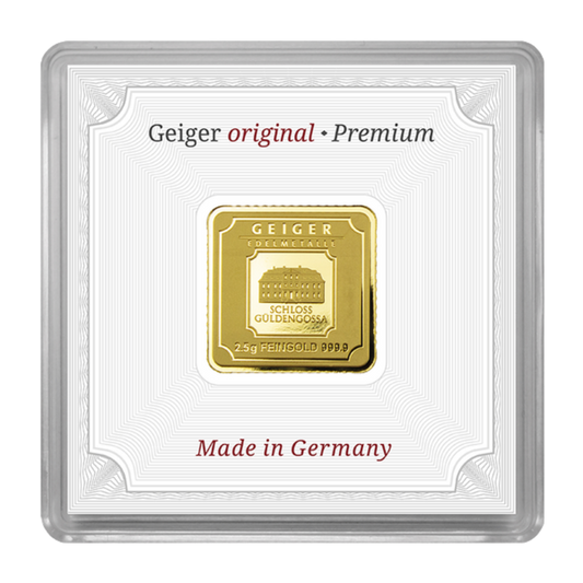 Geiger Edelmetalle 2.5g Gold Bar