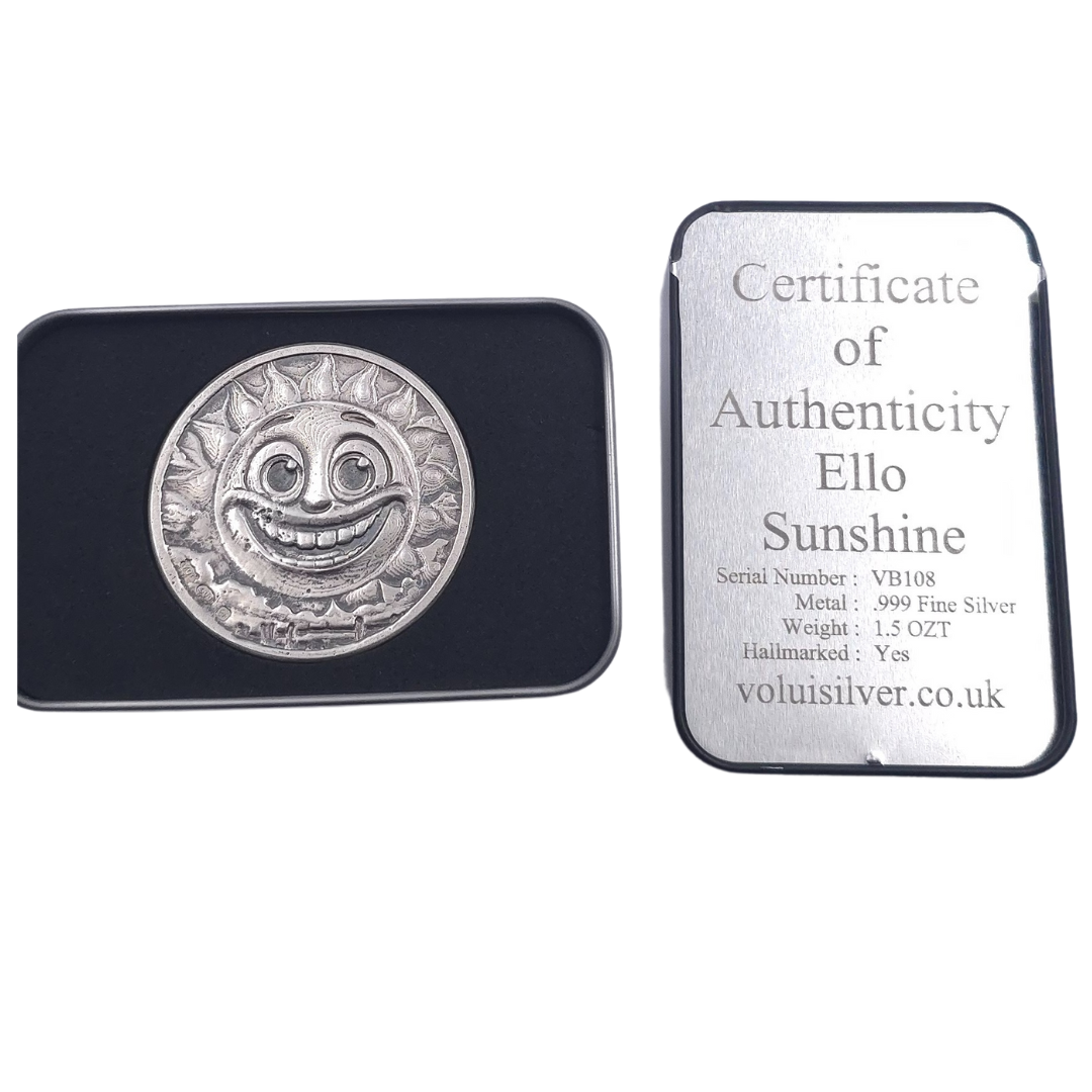Volui Silver - Ello Sunshine 48g Silver Round