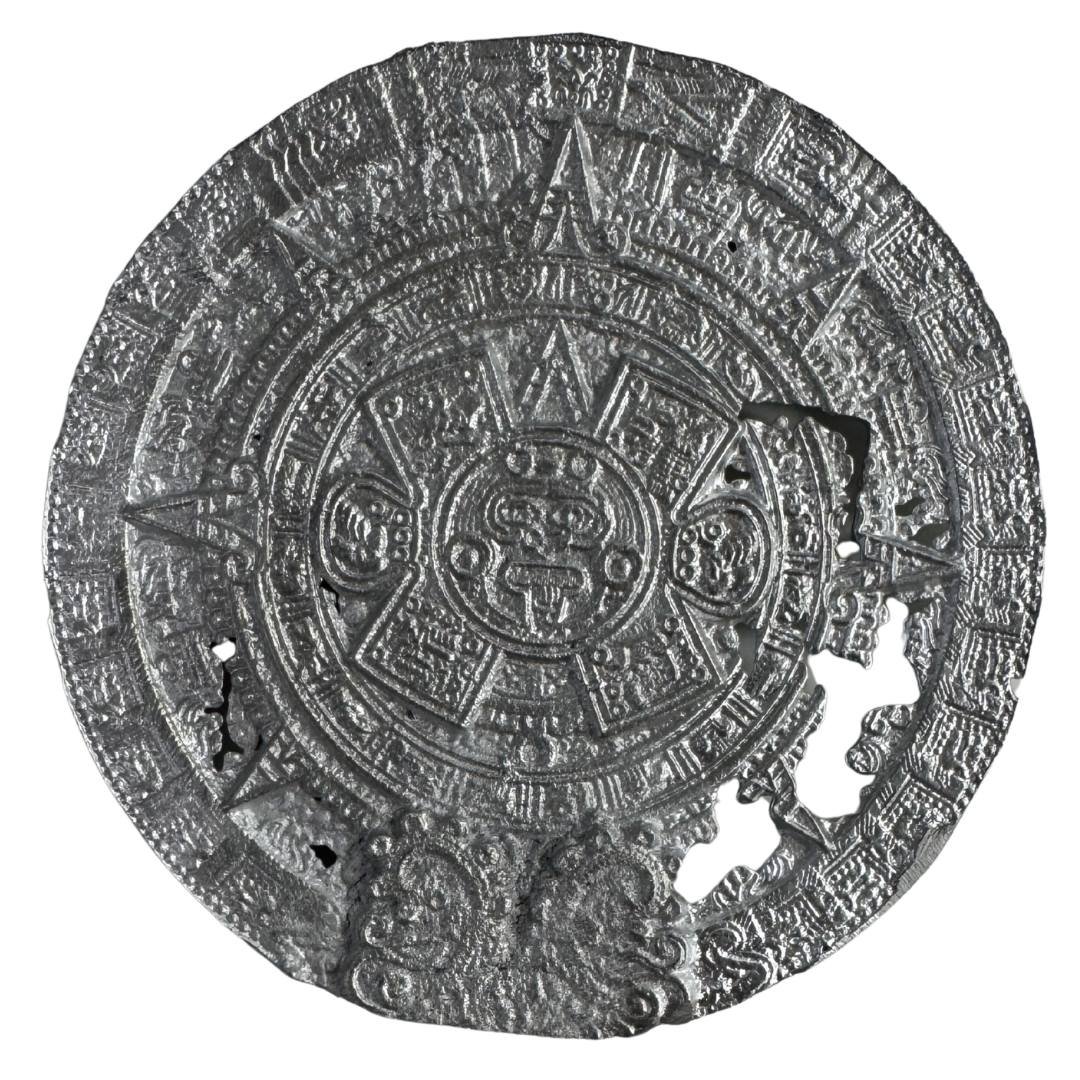 Mayan Zinc Medallion 6/6 - GSH